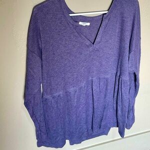 Maurice’s Indigo -Long Sleeve top- XL